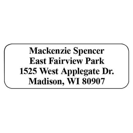 Personalized Classic Roll Address Labels, Set of 200-320117