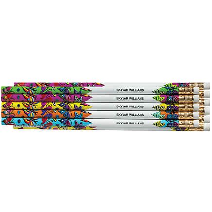 Personalized Butterfly Pencils, Set of 12-325445