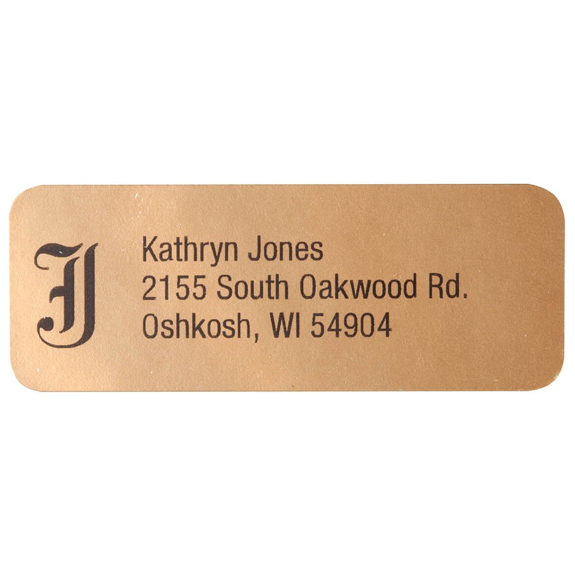 Old English Initial Address Labels, Set of 200 + '-' + 328952