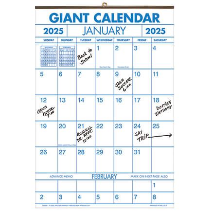1-Year Giant Calendar-333868
