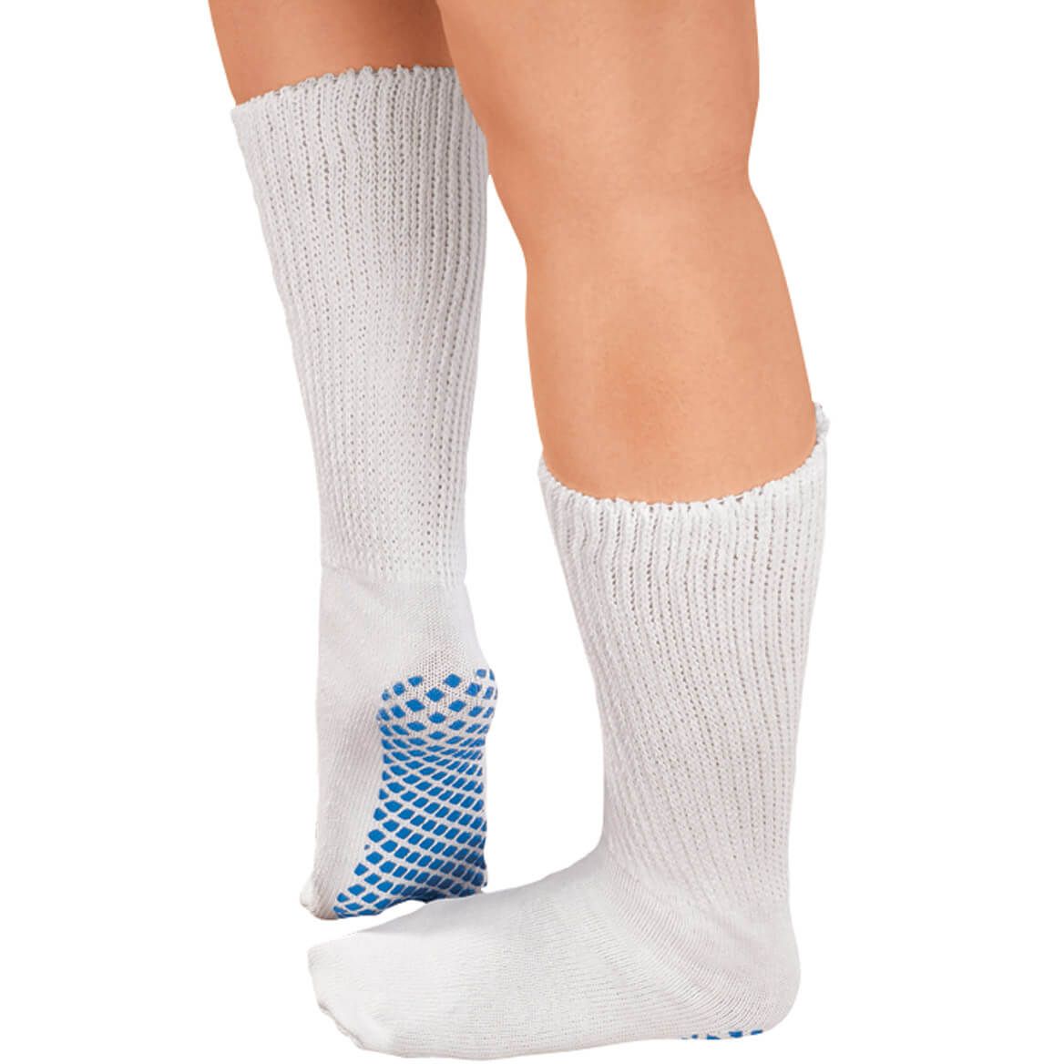Silver Steps Diabetic Gripper Socks, 2 Pairs - Miles Kimball