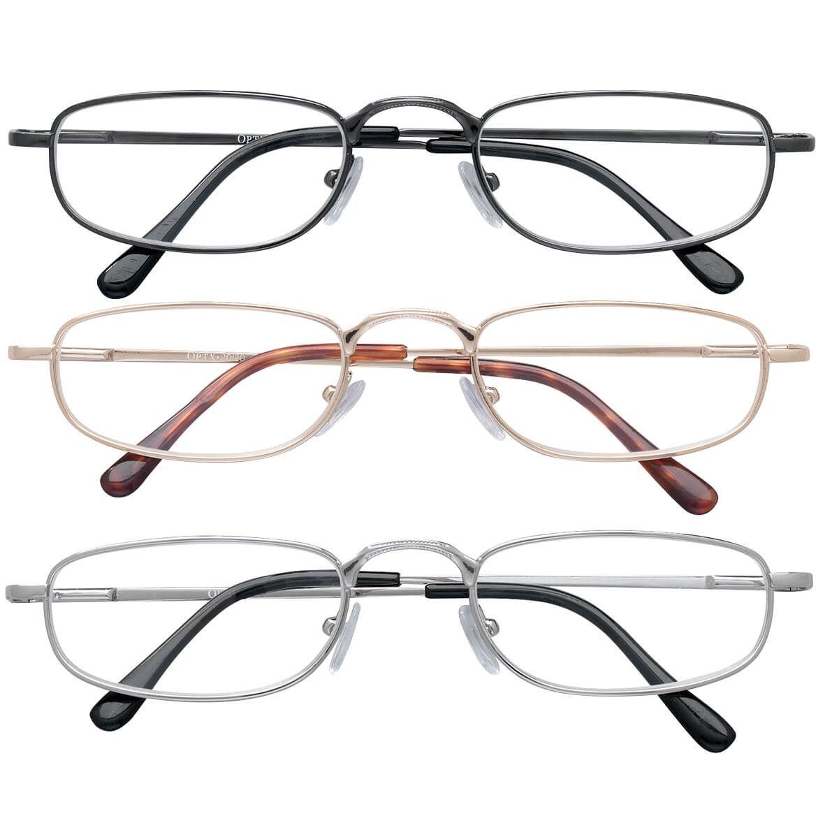 Spring Hinge Reading Glasses - Set of 3 + '-' + 337761