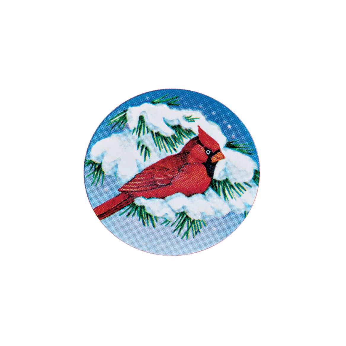 Snowy Cardinal Seal Set of 250 + '-' + 338749