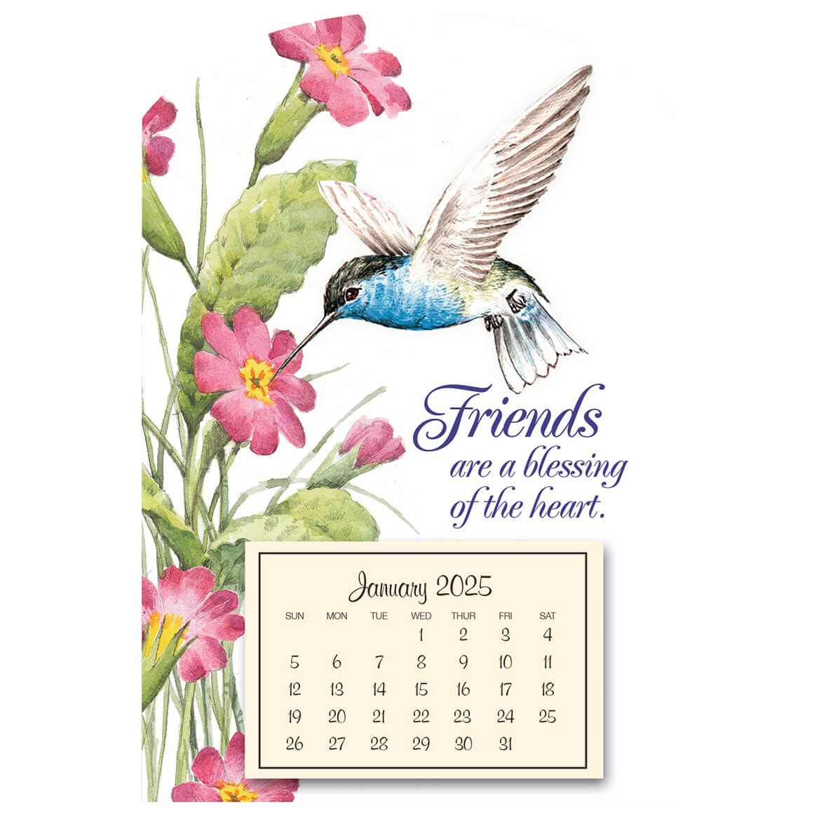 Mini Magnetic Hummingbird Calendar + '-' + 338798