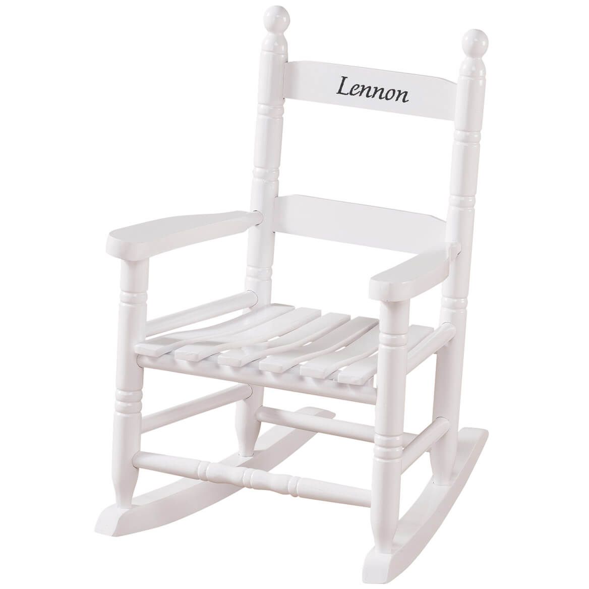 Personalized Childs White Rocker + '-' + 339152
