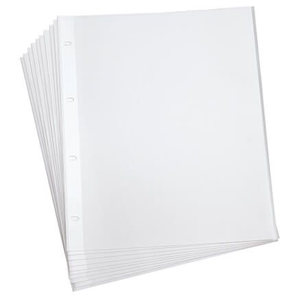 Mylar® 4-Ring Sheet Protectors, White-339950