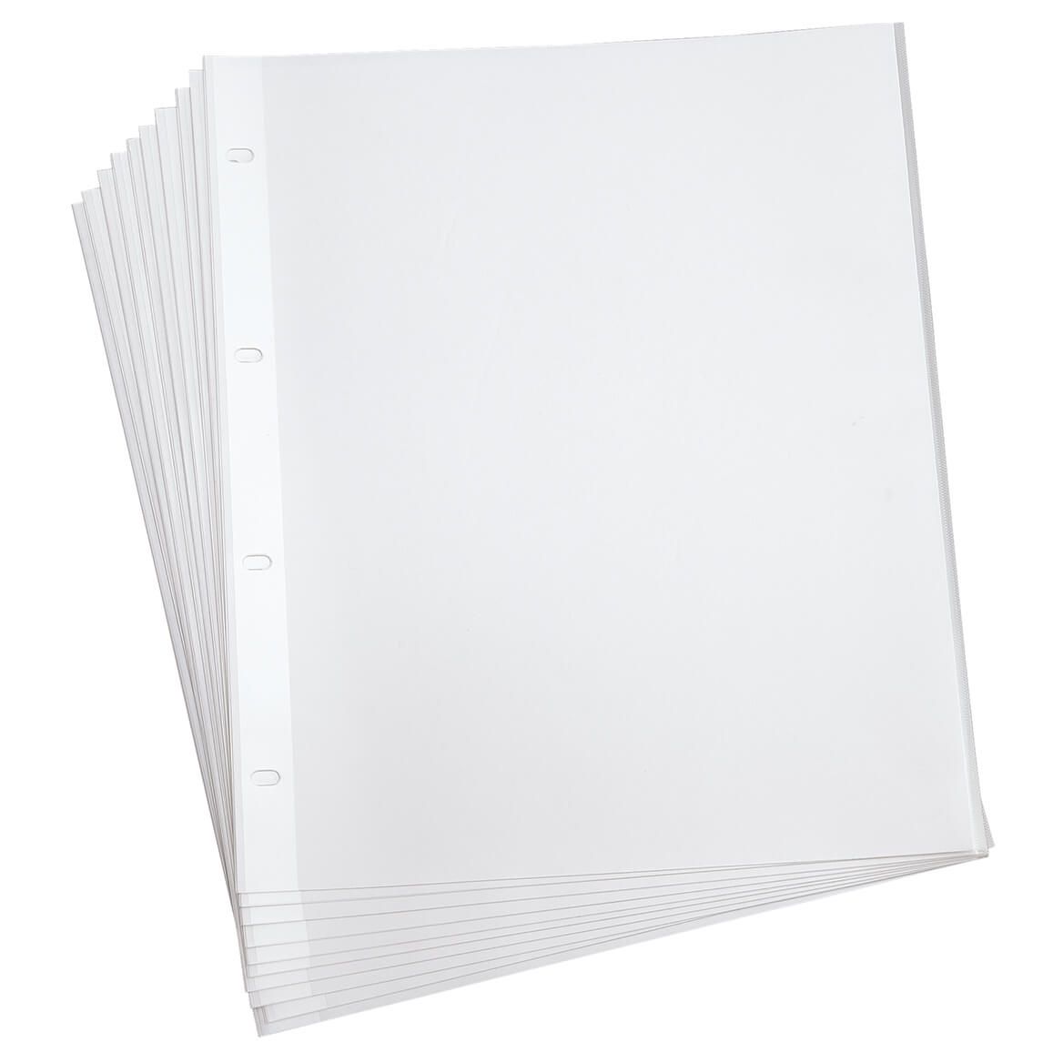 Mylar® 4-Ring Sheet Protectors, White + '-' + 339950