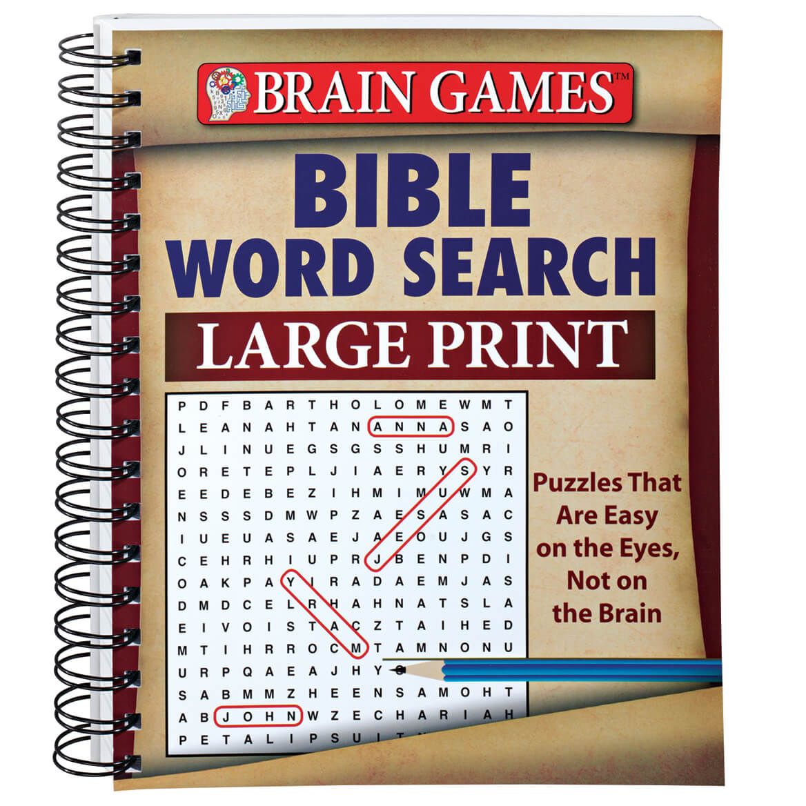 Large Print Bible Word Search + '-' + 342926