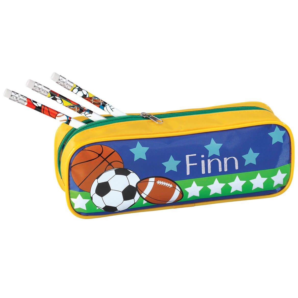 Personalized All-Star Sports Pencil Case + '-' + 343650