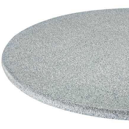 Granite Vinyl Elasticized Table Cover-344600