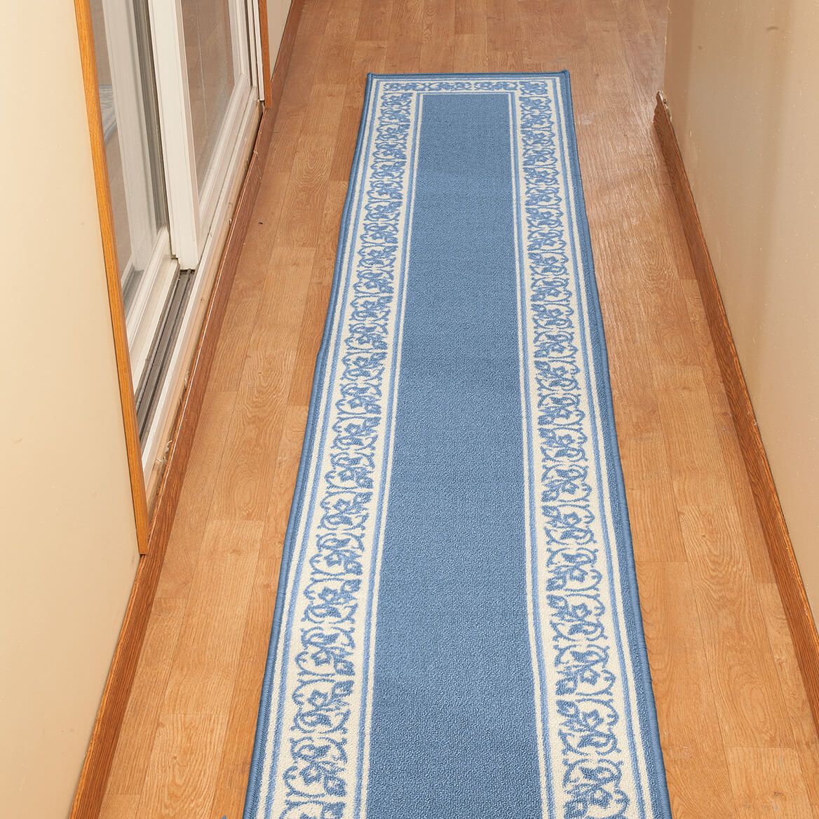 Floral Border Rug