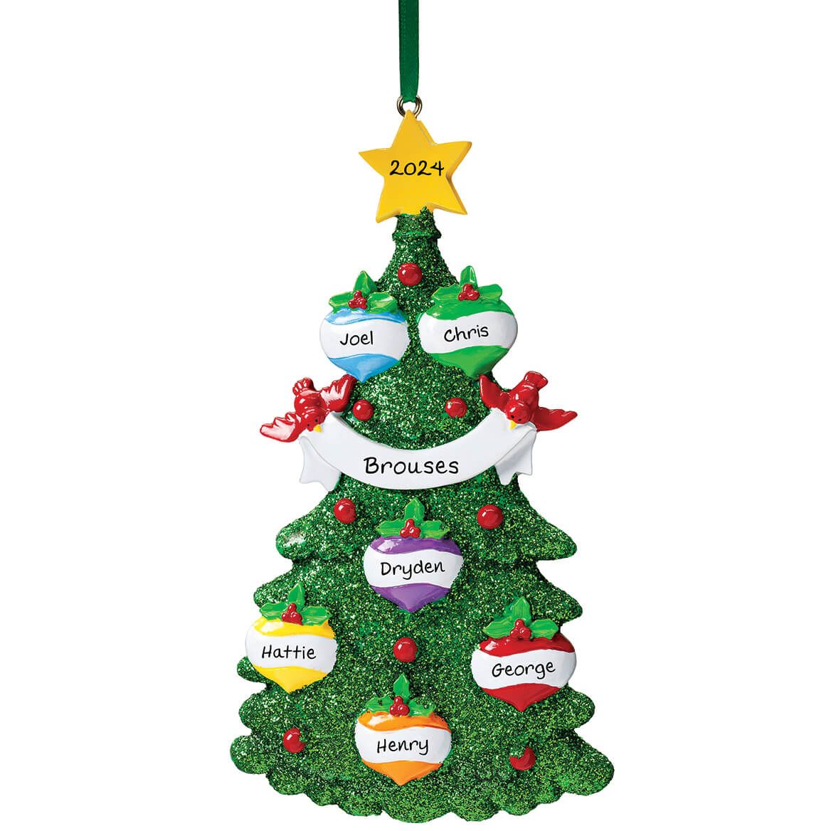 Personalized Glitter Tree Ornament + '-' + 346137