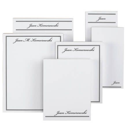 Personalized Classic Basketful of Notepads-346377