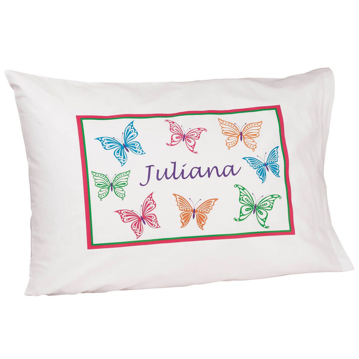 Personalized Butterflies Pillowcase + '-' + 350018