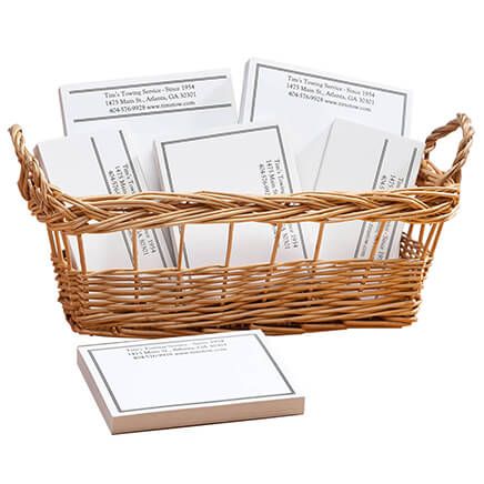 Personalized Classic Business Basketful of Notepads-350386