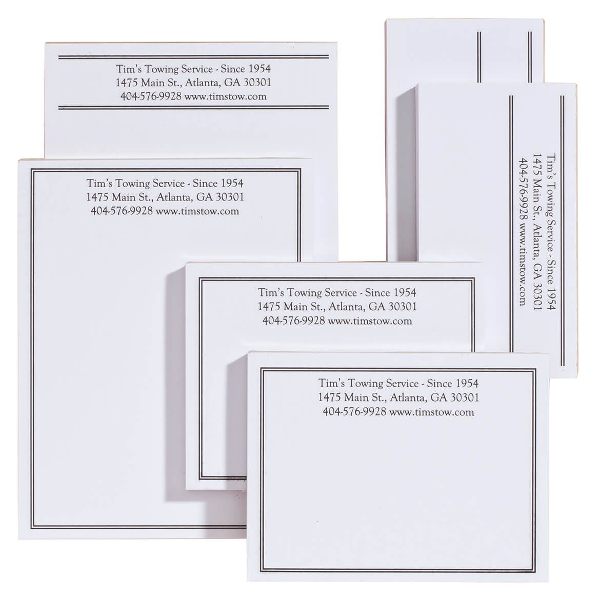 Personalized Classic Business Notepads Refill Set of 6 + '-' + 350387