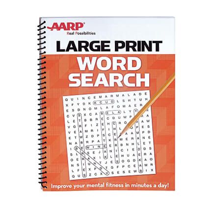 AARP Large Print Word Search-351096