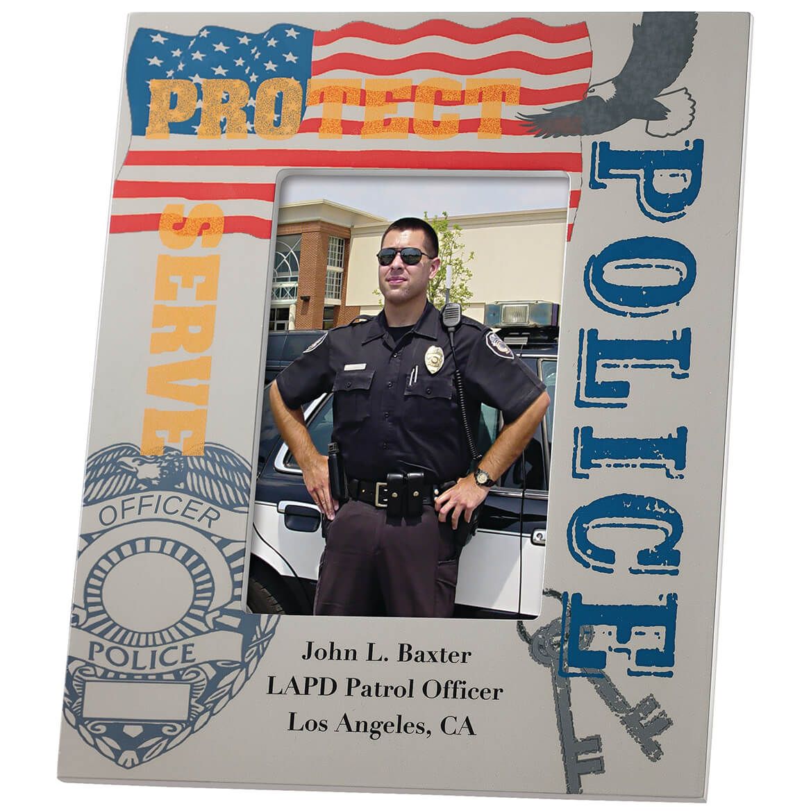 Personalized Police Frame + '-' + 351319