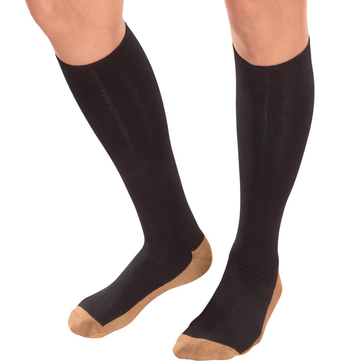 Copper Compression Socks by Silver Steps™, 1 Pair + '-' + 352491