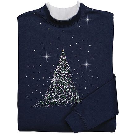 Sparkling Tree Sweatshirt-352917