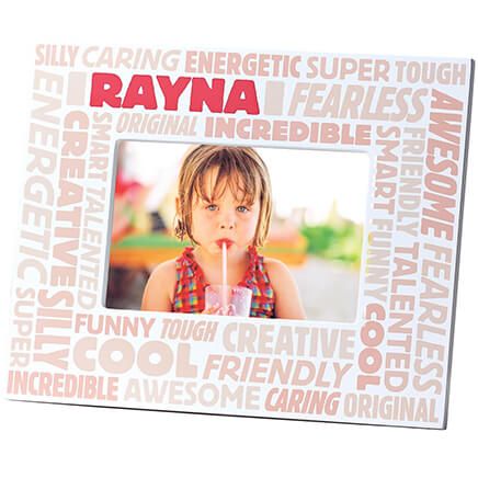 Complimentary Personalized Word Cloud Photo Frame for Children-353331