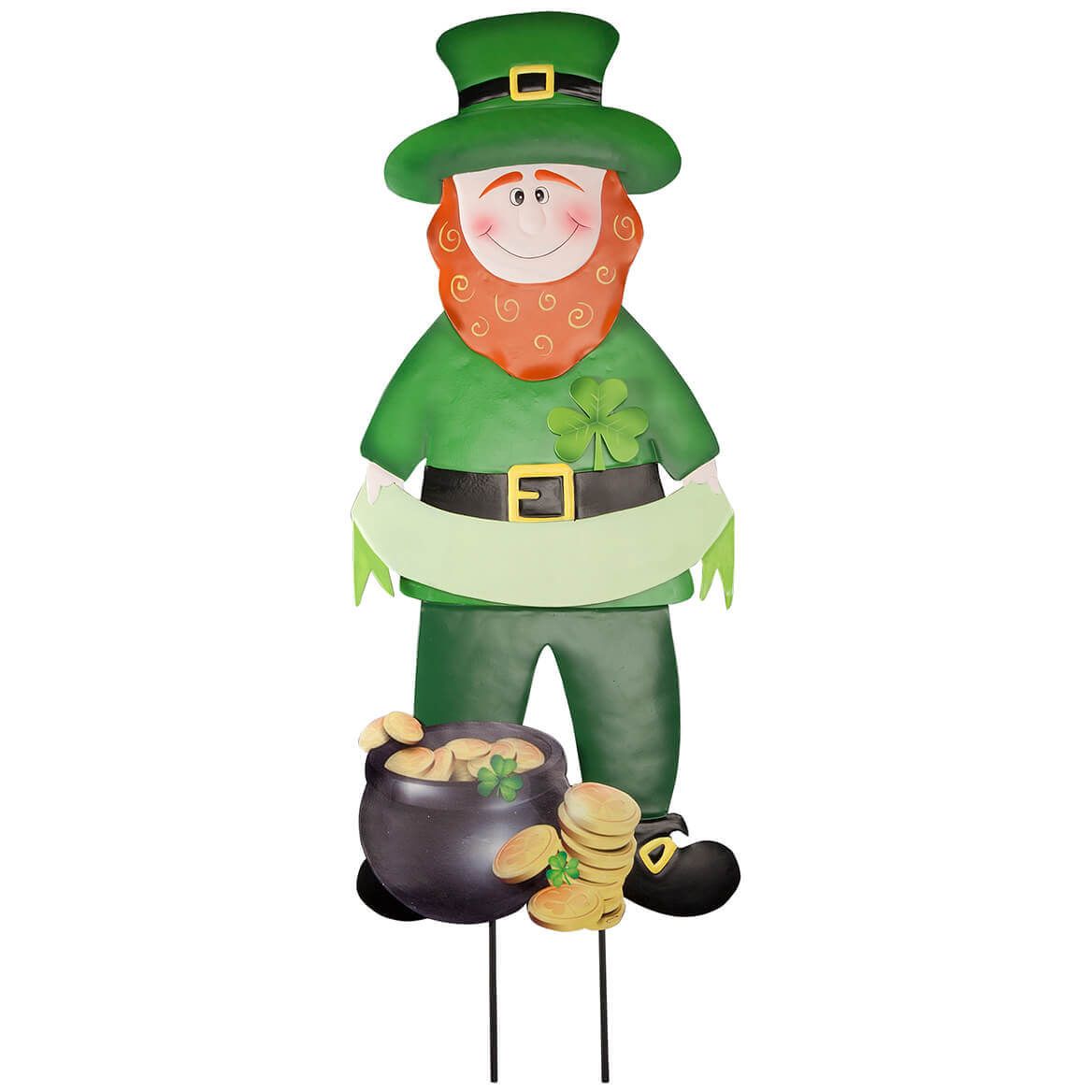 Personalized Leprechaun Lawn Stake by Fox River™ Creations + '-' + 353627