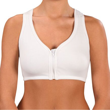 EasyComforts Lower Back Support Brief, Abdominal Shapewear Undergarment,  White, Medium