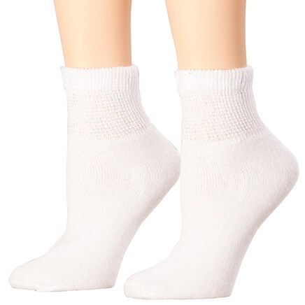 Silver Steps™ Quarter-Cut Diabetic Socks, 3 Pack-355183