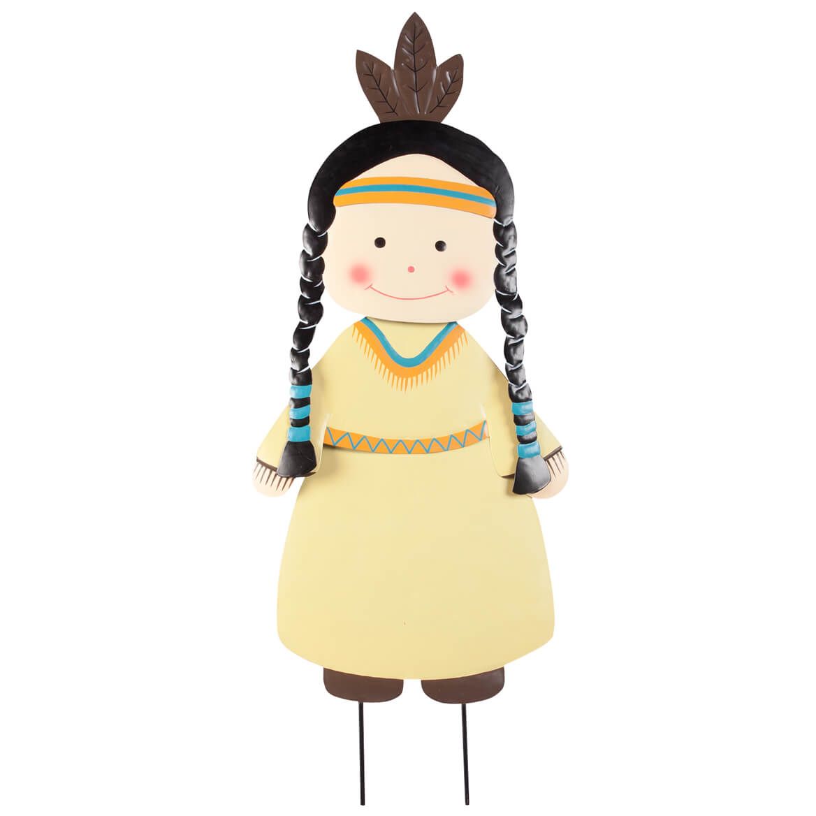 Native American Girl Lawn Stake by Fox River™ Creations + '-' + 355582