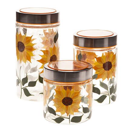 Sunflower Canisters, Set of 3-355808