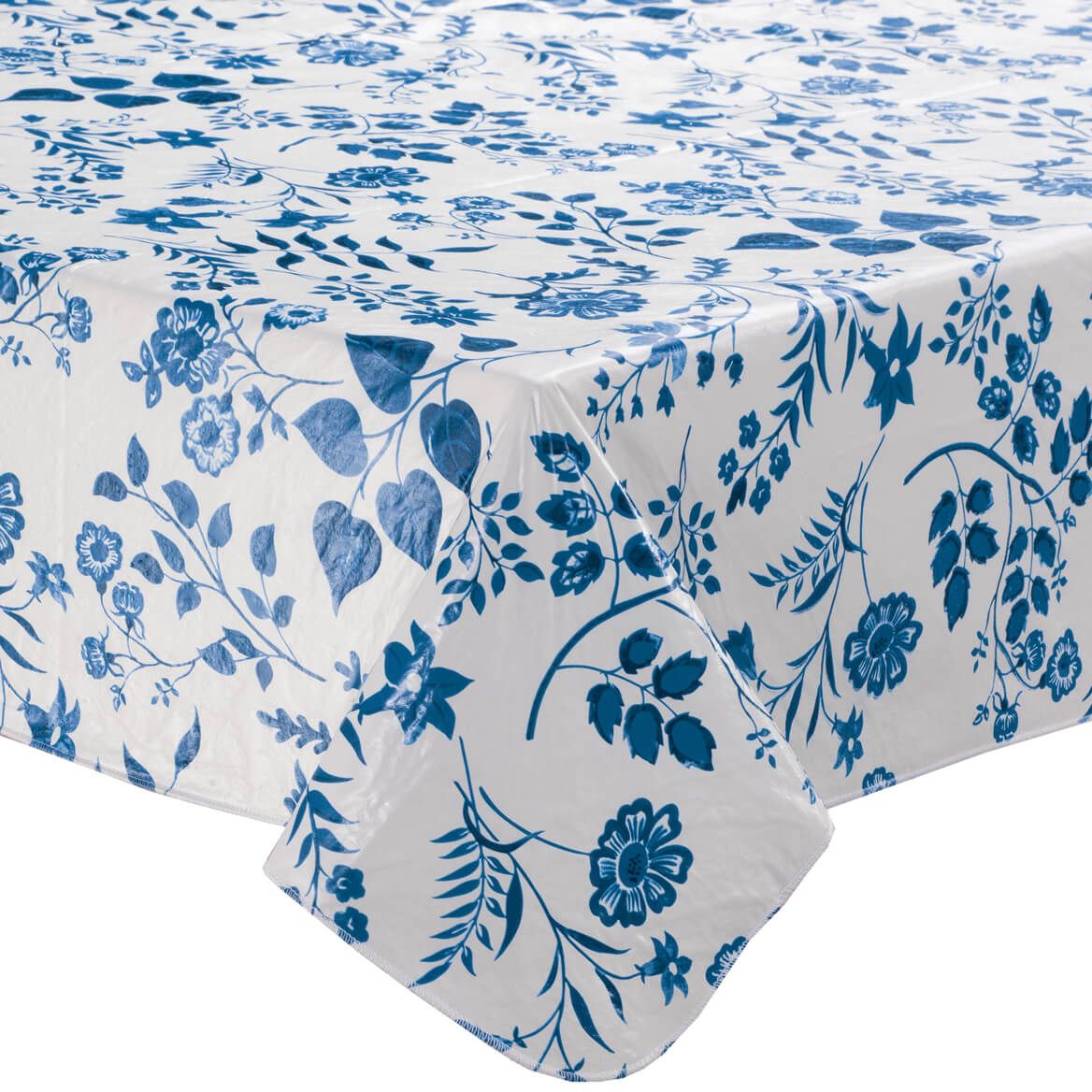 Flowing Flowers Vinyl Table Cover By Home-Style Kitchen™ + '-' + 355907