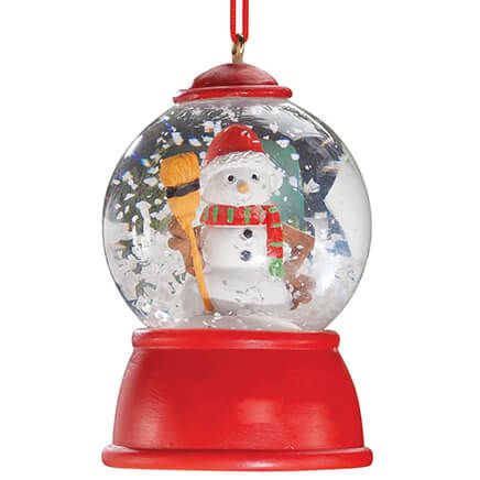 Snowman Water Globe Ornament-356446