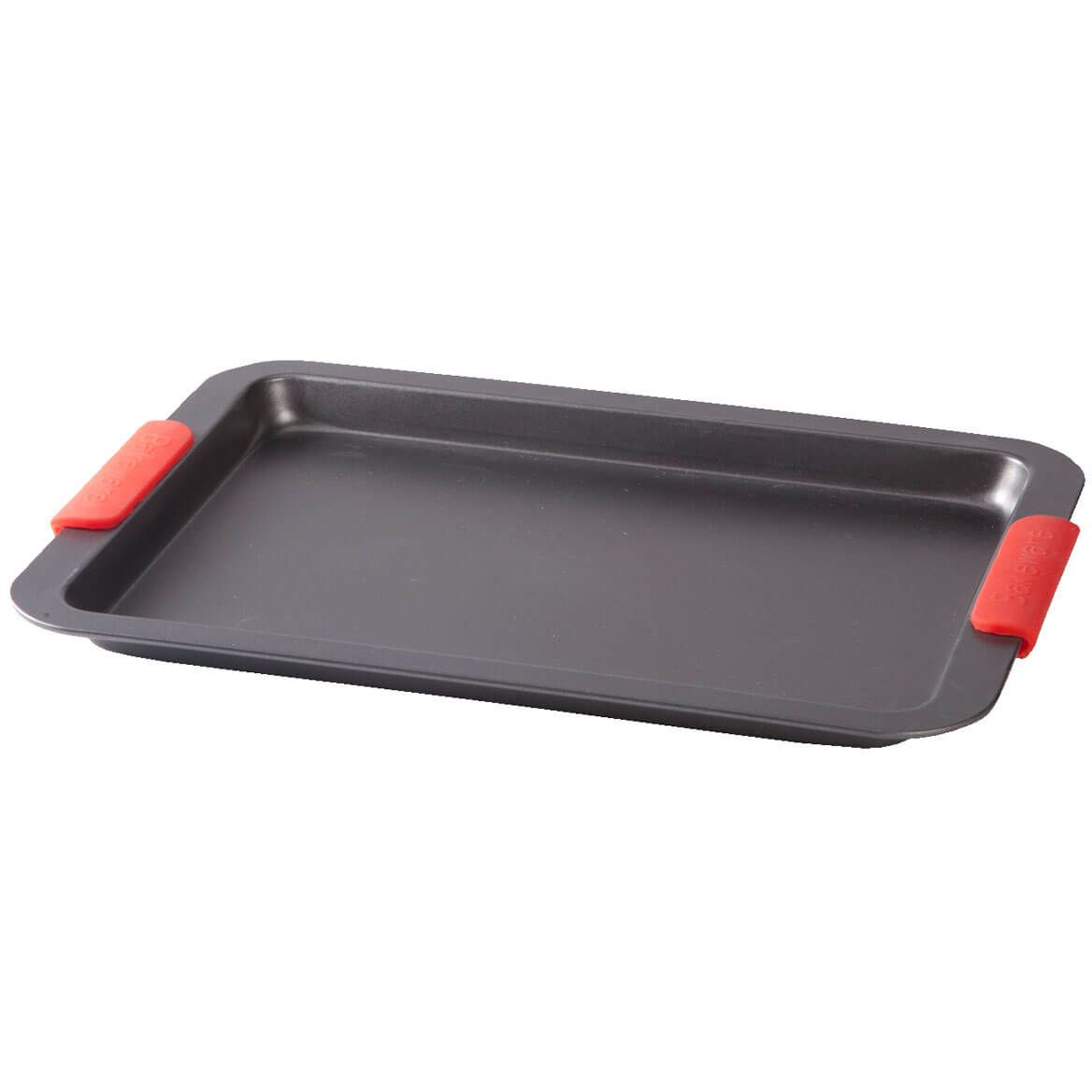Baking Sheet with Red Silicone Handles by Home-Style Kitchen + '-' + 356752