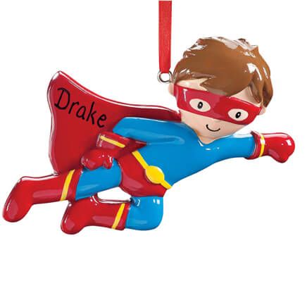 Personalized Superhero Ornament-356831
