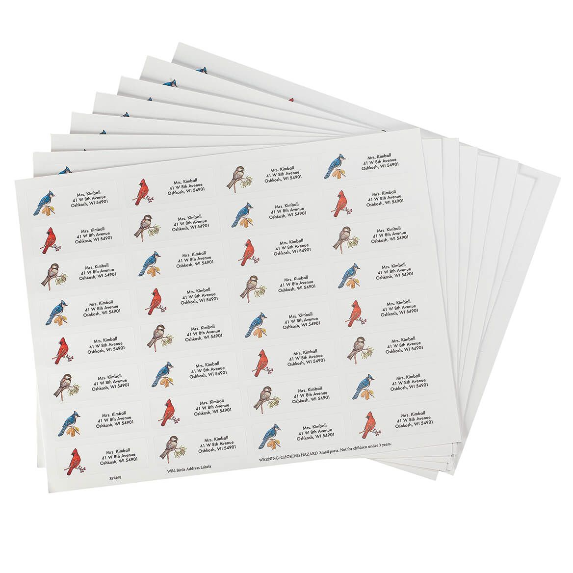 Bird Address Labels - Set of 250 + '-' + 357469