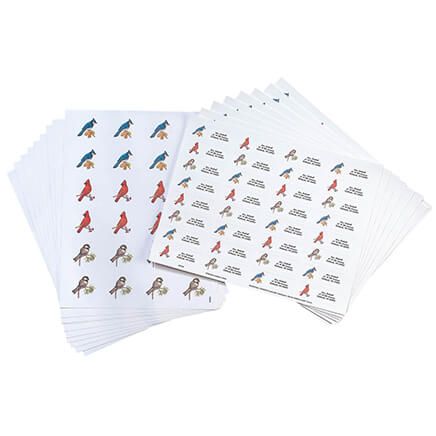 Personalized Wild Birds Address Labels and Envelope Seals Set-357546