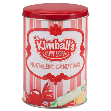 Mrs. Kimball's Candy Shoppe Nostalgic Candy Mix Keepsake Tin-357626