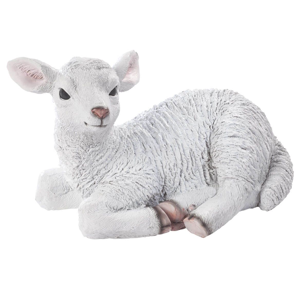 Resin Lamb Statue + '-' + 358389