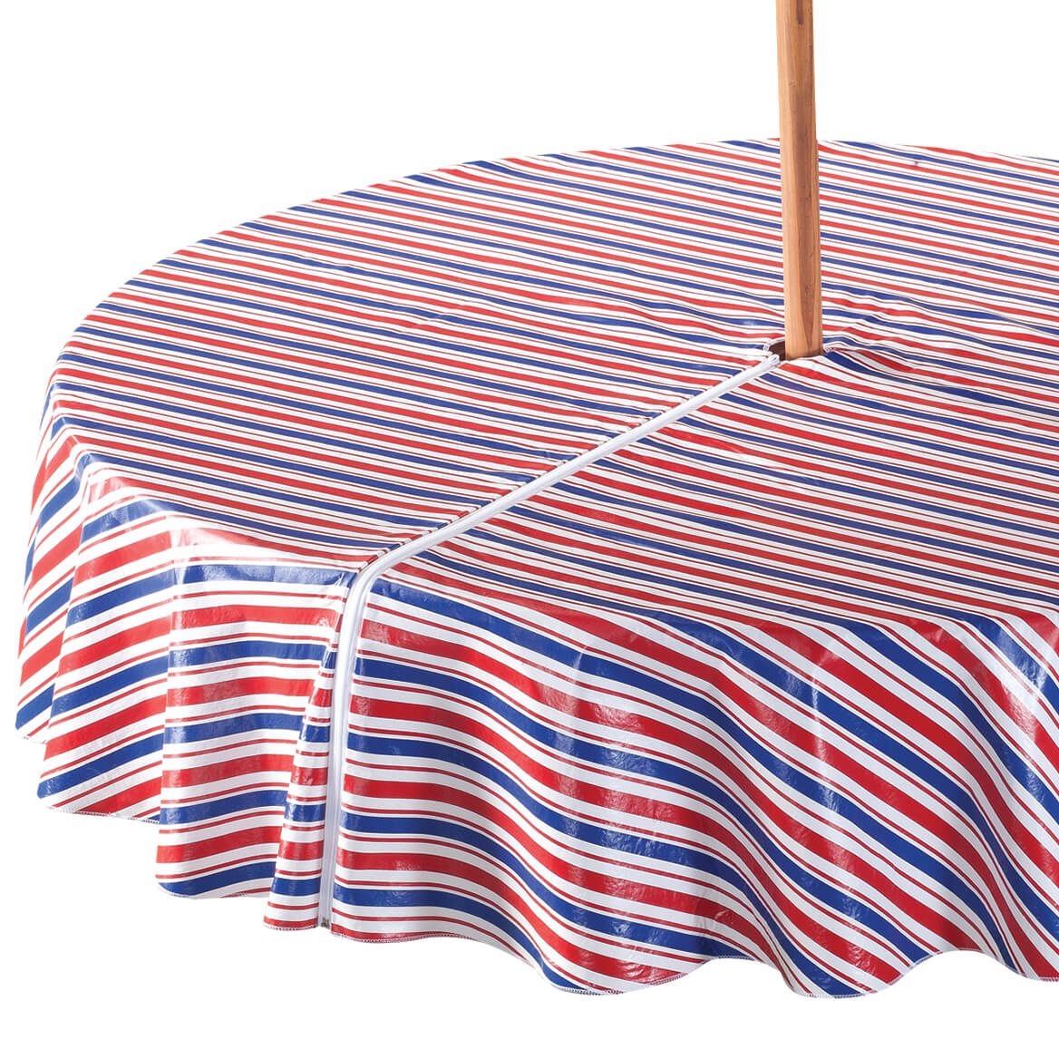 Patriotic Zippered Umbrella Table Cover + '-' + 358460