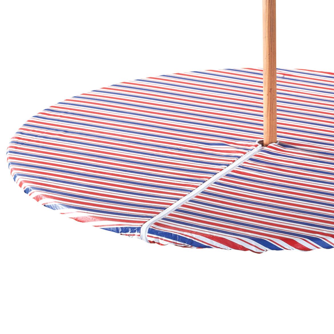 Patriotic Zippered Elasticized Umbrella Tablecover + '-' + 358462