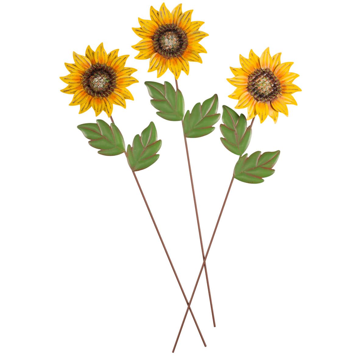 Sunflower Stakes Set of 3 by Fox River Creations™ + '-' + 360060
