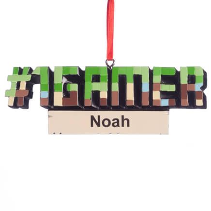 Personalized #1 Gamer Ornament-360389