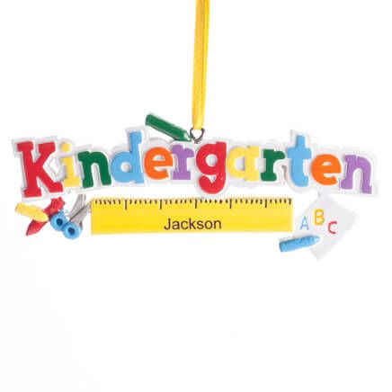 Personalized Kindergarten Ornament-360643