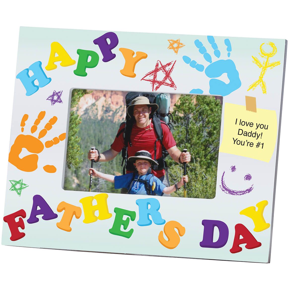 Personalized Kids Creation Fathers Day Frame + '-' + 361172