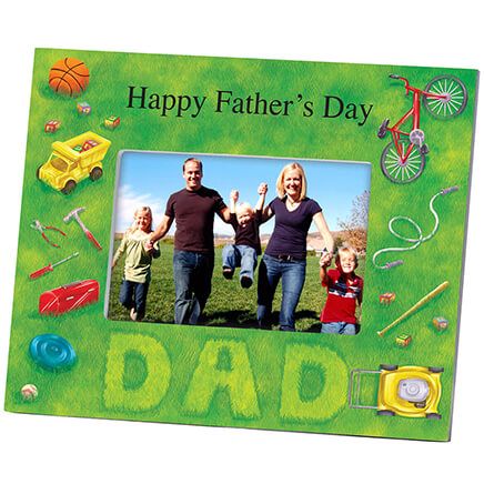 Personalized Lawn Words Dad Frame-361188