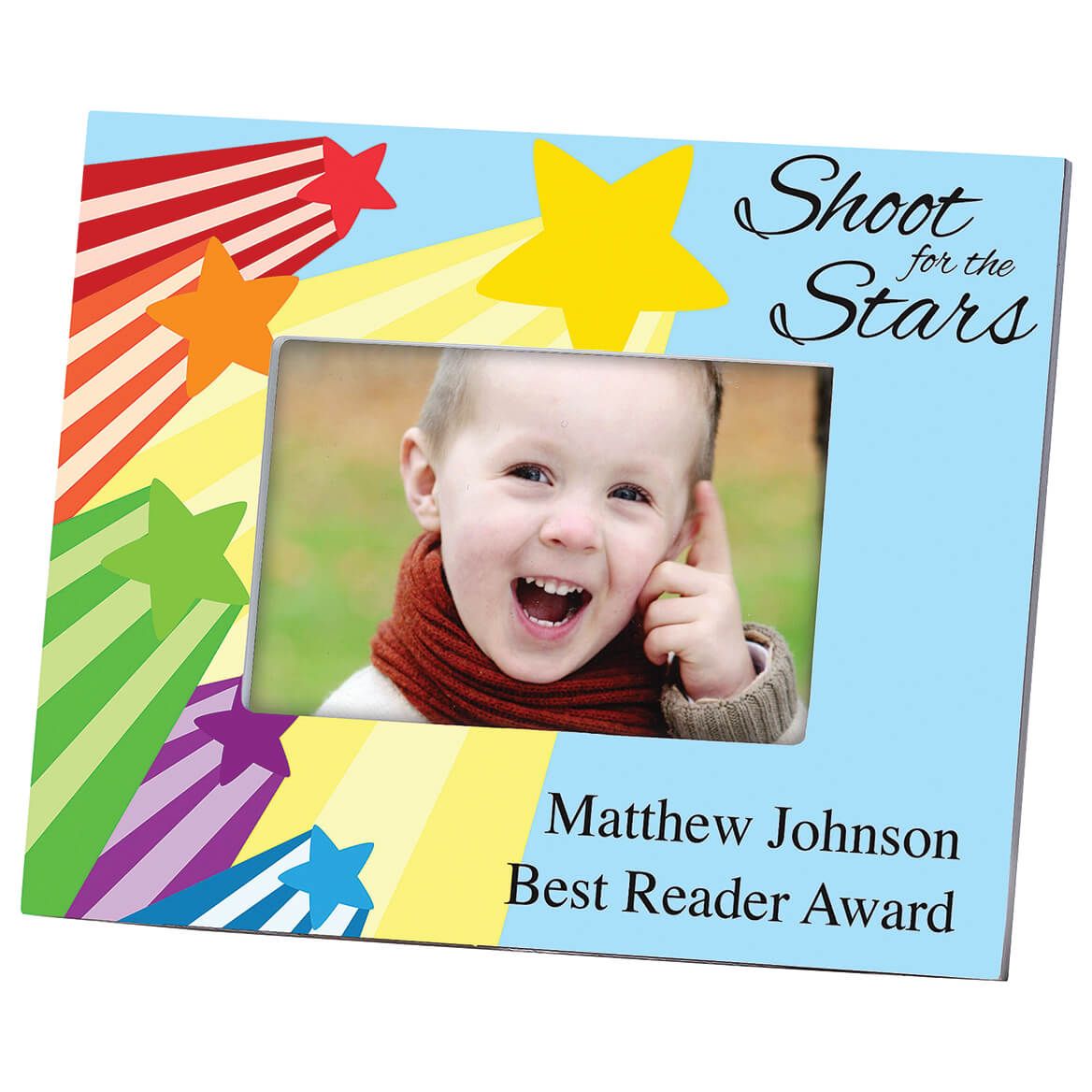 Personalized Shoot For The Stars Frame Horizontal + '-' + 361264