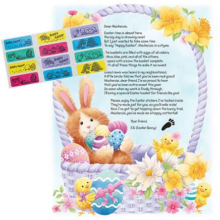 Easter Letter with Stickers-361913