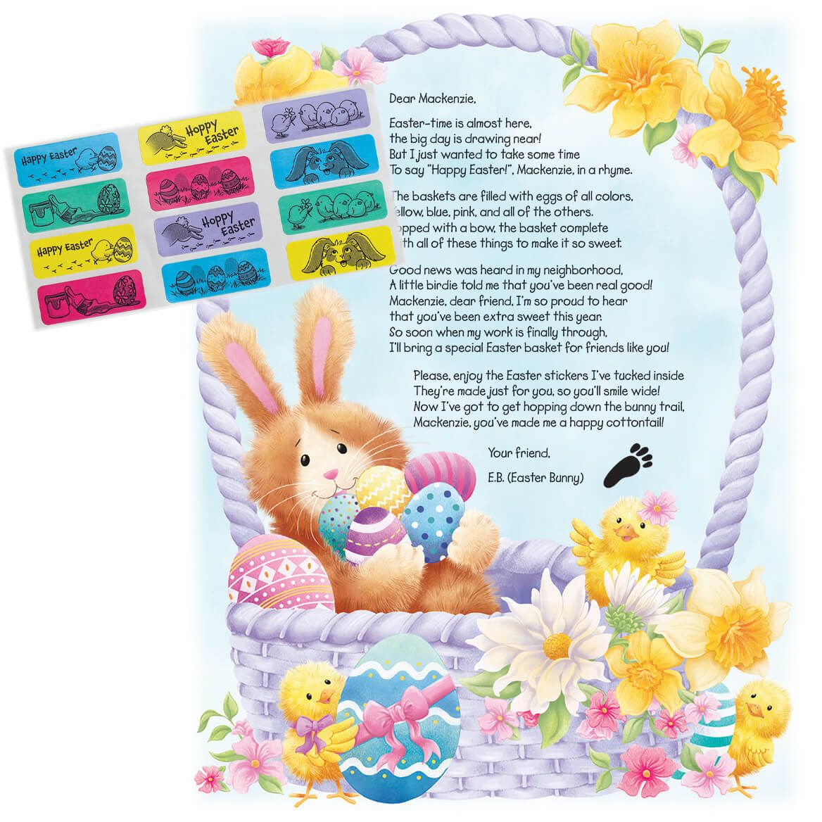 Easter Letter with Stickers + '-' + 361913