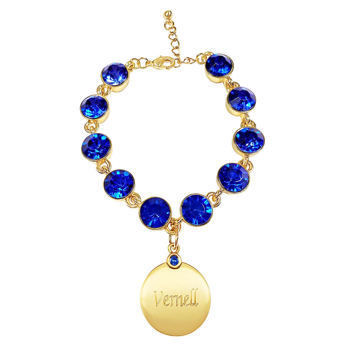 Personalized Birthstone Crystal Bracelet + '-' + 362406