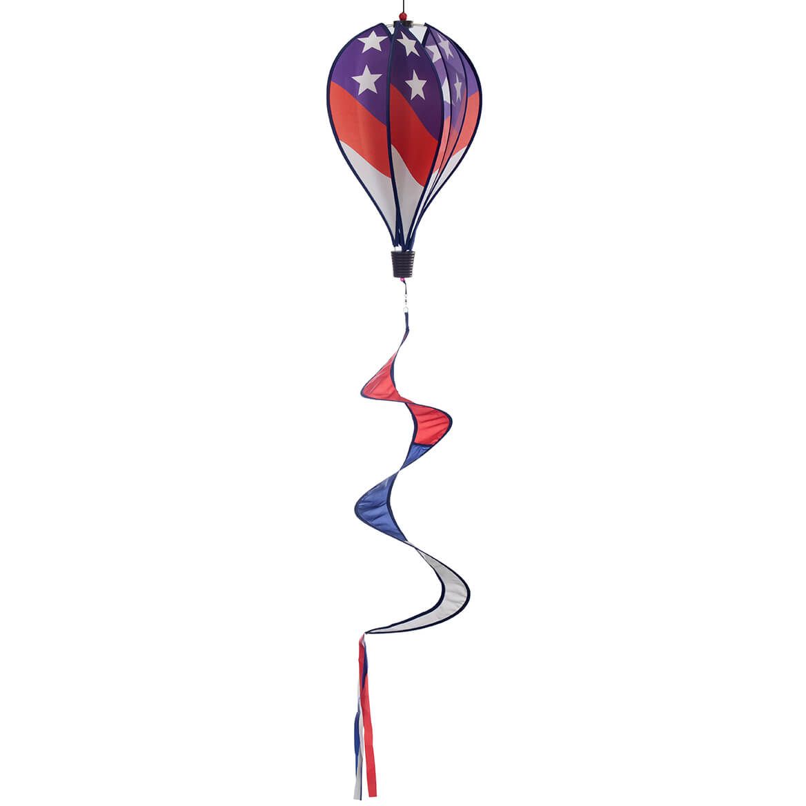 Patriotic Hot Air Balloon Wind Spinner + '-' + 362533